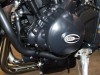Kryt motoru, levý, TRIUMPH DAYTONA 675 / STREET TRIPLE, černý